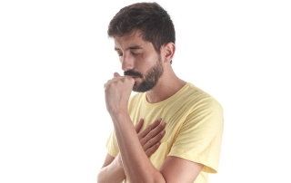 man-coughing